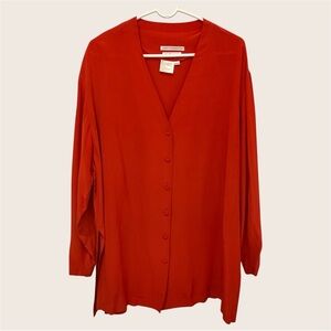 Vintage Anne Pinkerton Silk Blouse